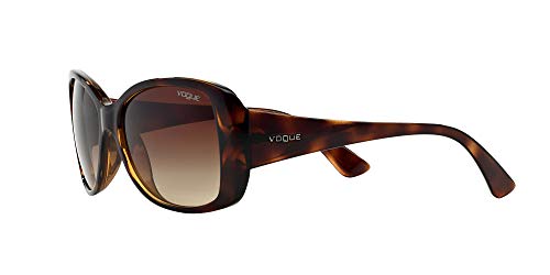 Vogue VO2843S W65613 Tartaruga Havana Lente Marrom Degradê Tam 56