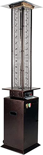 stufa a fungo per interni Riscaldatori Da Esterno Da Esterno 13KW, Riscaldatore A Gas Liquefatto Propano Con Ruote, Lampada...