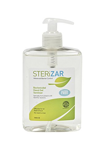 Image of Sterizar Serenity Alcohol Free Hospital Grade Antibacterial Hand Gel Sanitiser (500ml)
