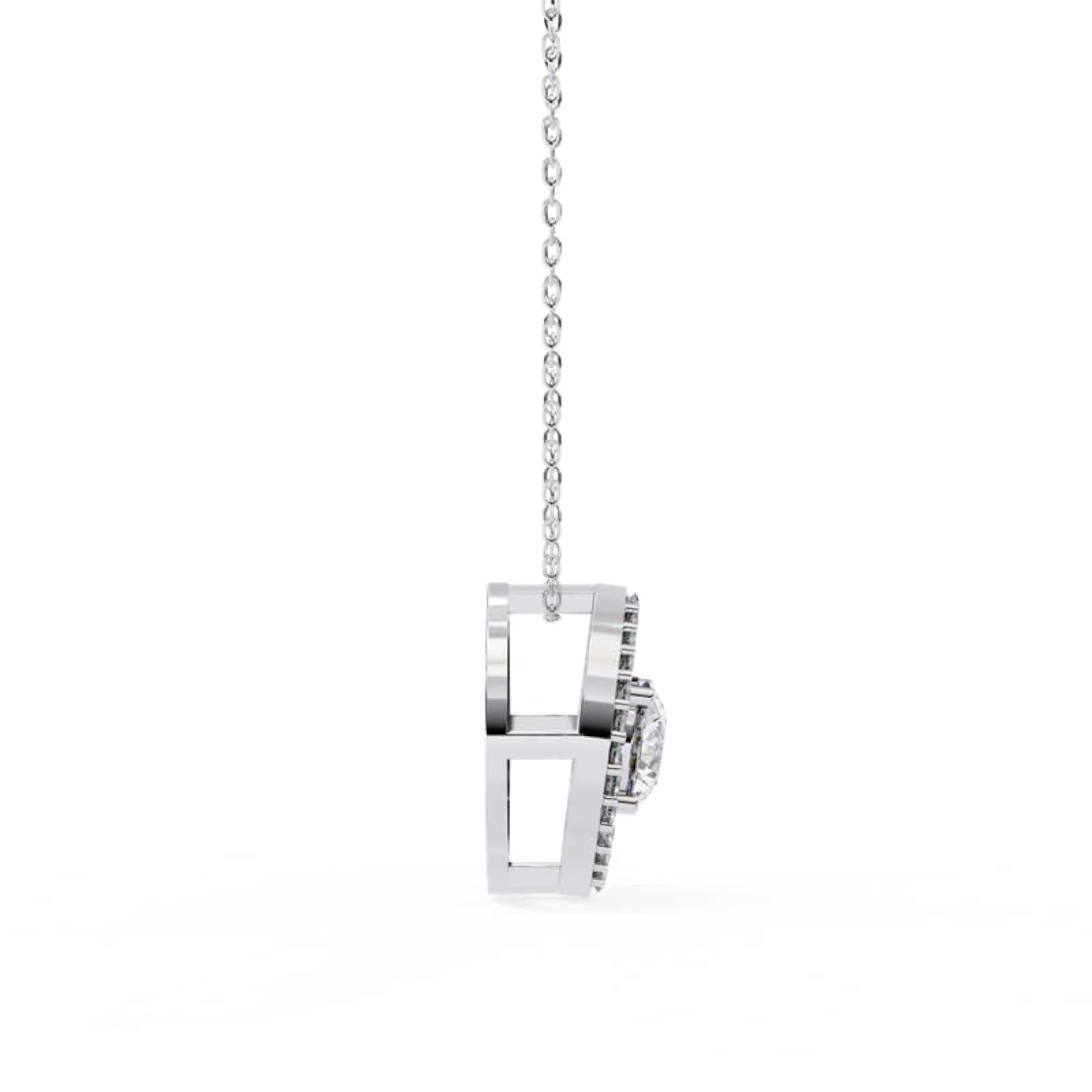 925 Sterling Silver Necklace with Fine Finish and Secure Clasp