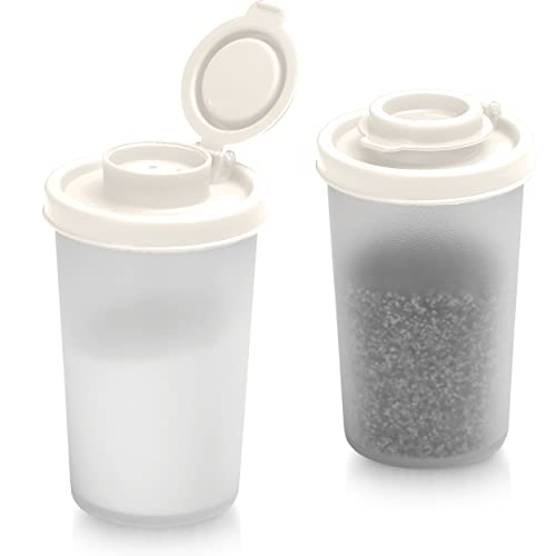 Image of Signoraware BPA Free Plastic Big Spice Shaker (140mlx2 | White)