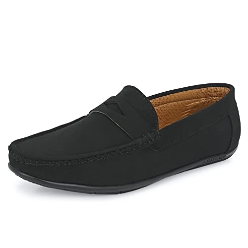 Image of Centrino Slip-On Formal Shoes for Men | Leather Shoes for Man Stylish | Cushioned Insole | Lightweight Comfortable | Mens Formal Shoes for Office Business Professional & Casual Mens Shoes (2813)