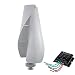 HUIZHITENGDA Wind Power Generator, 5000W 24V 48V 220V Vertical Wind Turbine with MPPT Controller Portable Solar Wind Turbine Suitable for Courtyard/Street Lighting,48V