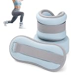 1 Paio Pesi per Caviglie per Gambe e Braccia, Cavigliere Pesi Caviglie 0,75 Kg Ciascuno, Ankle Weights per Donne e Uomini per Donne E Uomini, Palestra, Yoga, Danza, Aerobica