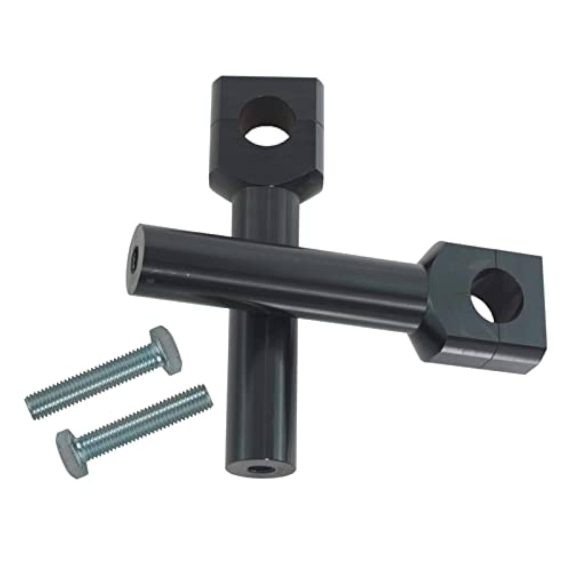 Motorcycle Handlebar Riser Kit 22/25Mm Universal For Moto Black 22Mm