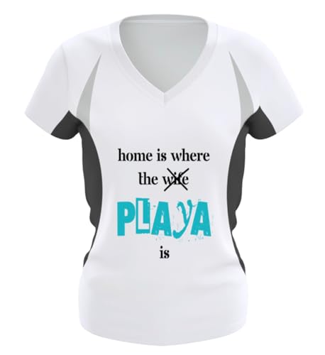 T-shirt de course pour femme cintrée pour éviter la chaleur avec le style Mallorca Malle Party