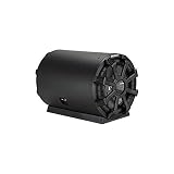 KICKER 46CWTB104 TB10 10-inch Loaded Weather-Proof Subwoofer Enclosure w/Passive Radiator - 4-Ohm, 400 Watt