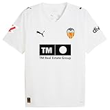 Blanco PUMA Valencia CF 25/26 Replica Home Short Sleeve T-Shirt L