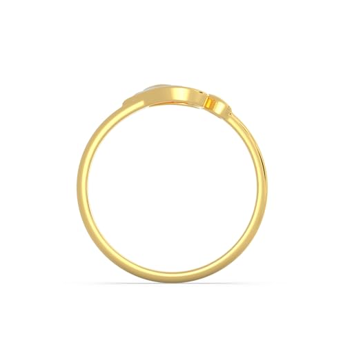 Malabar Gold & Diamonds Gold Ring for Women 22 K | Gold Ring for Women 22k Gold Pure | 22 Kt (916) BIS Hallmark Certified Pure Gold Ring for Birthday, Engagement, Anniversary &... - Image 3