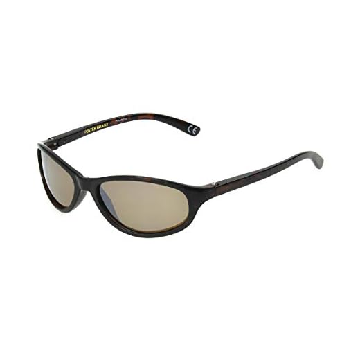 Foster Grant Choice Sunglasses, Tortoise/Amber, 52 mm