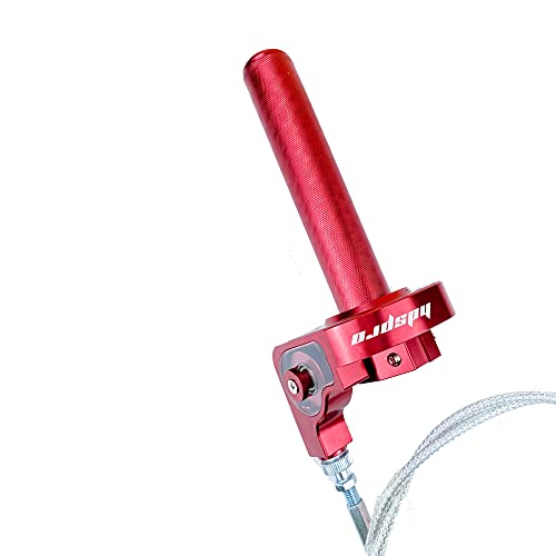 Universal Motorcycle Racing 22Mm Cnc Aluminum Throttle Grip Quick Twister With Throttle Cable For Klx Cr Crf Exc Xr Ttr Cb Ssr Crf50 Crf230 50 70 110 Irbis 125 230 250 Dirt Bike Pit Bike #TOP4