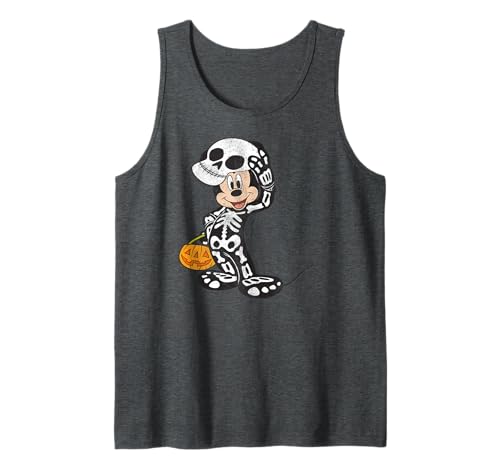 Débardeur Mickey Mouse squelette vêtement Halloween tank top Disney