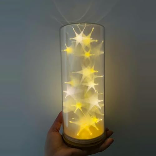 Kit de projecteur à monter soi-même et veilleuse étoile cadeau Noël fait main