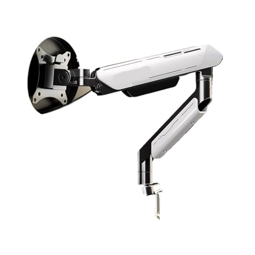 Bras robotisé pour support d'écran avec base en porte-à-faux réglable x2