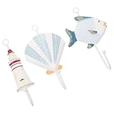 Crochets muraux - les crochets muraux robustes peuvent contenir des objets facilement et en toute sécurité, et vous ne vous inquiétez jamais du risque de chute, crochets rustiques