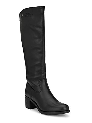 Image of Delize Women's Black /Tan Knee Outdoor Boots