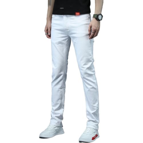 Spring and Autumn Jeans Slim Fit and Handsome Versatile Jeans Pants