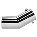 Bielpord Car Stainless Steel Exhaust Tips Fit 1.5 to 2 Inch Car Exhaust Pipe Modification Tail Throat Tail Pipe Steel Exhaust Tips Tailpipe Silver