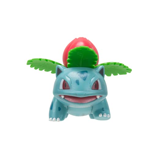 Pokémon Select Evolution 3 Pack - Features 2-Inch Bulbasaur, 3-Inch Ivysaur and 12-Inch Venusaur Battle Figures by Jazwares - Image 4
