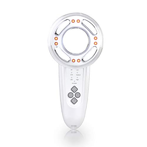 Project E Beauty 3 en 1 portátil RF Radio Frecuencia Pérdida LED rojo de Fotones cuerpo más delgado Peso Grasa Slim Slimming Spa Masajeador Dispositivo – Batería