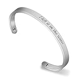 Eigso Baptism Bracelet with I Left it in The Water Adult Washed Baptism Gift for Teen Girl(CB)