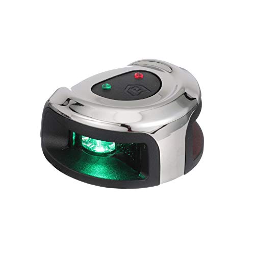 attwood LightArmor, 2-Mile marine Navigation Lights, Deck Mount, Round, Bi-Color, LED, Stainless Steel Housing, NV2002SS-7 by attwood - Image 3