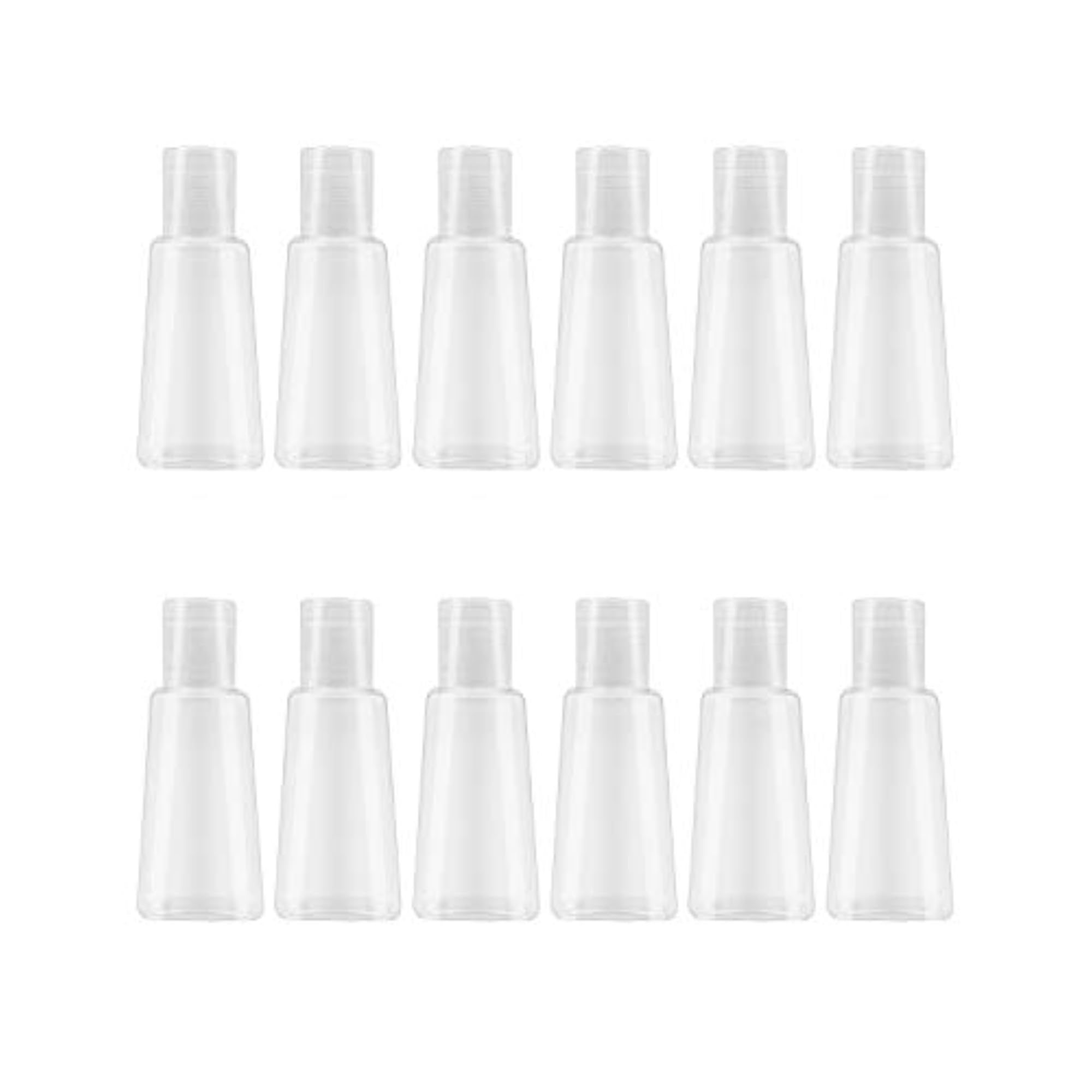 12 Pack 1 oz Empty Bottles with Flip Cap