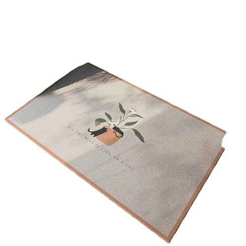 PAACCI ���O�p�h�A�}�b�g 80*120cm �D���Ƃ� �Ɩ��p ����~�� �����p�h�A�}�b�g �E�F���J���}�b�g ���� ���O�������p �����` �J�[�y�b�g ���փ}�b�g �ƒ�p �Ɩ��p �􂦂� �������ȒP �ϖ��Ր��}�b�g (D)