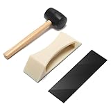 Floor Gap Fixer Tool Kit – Heavy-Duty Plank Grabber with Rubber Mallet & Washable Adhesive Pad for Laminate, Vinyl, and Hardwood Flooring Repair