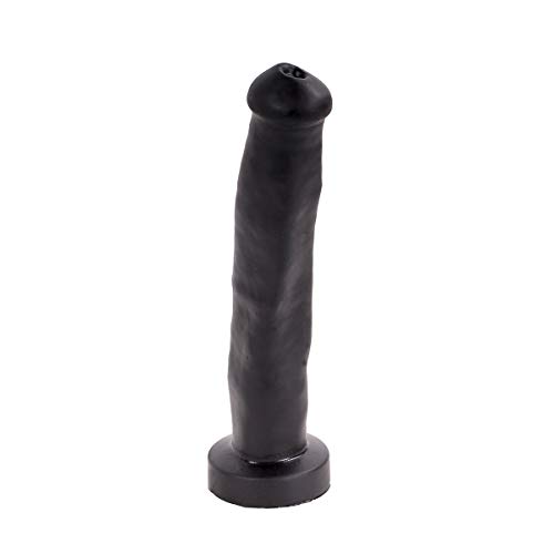 Dildo âne noir en silicone de qualité supérieure sans phtalates