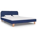 Hecha de madera y hierro, esta estructura de cama es muy robusta y duradera