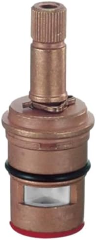 Danze DA507071W Replacement Brass Ceramic Disc Faucet Cartridge for Hot Water Side with Round Spline