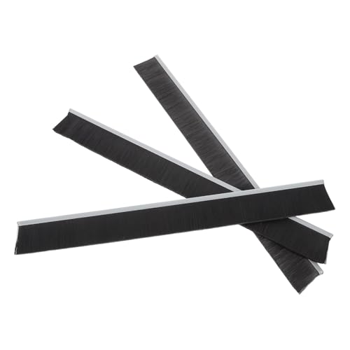 Veemoon Spazzola in Nylon per Cassetta delle Lettere 3 Pezzi Striscia Spazzola Resistente alle Intemperie 30 CM per Guarnizione Antipolvere e Antivento Accessori per Cassette Postali