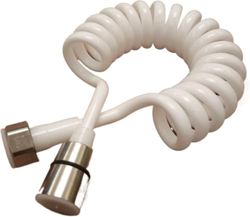 Manguera de ducha extensible que no se enreda para pulverizador de bidé e inodoro 200cm 2