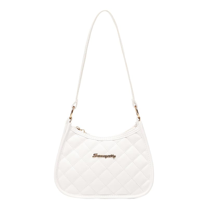 CHENXIAOHONG Bolsa Feminina Pequena de Ombro à Prova d'Água – Estilo Moderno e Elegante para o Dia a Dia, Presente Feminino Ideal – Bolsas de Mão e Ombro Femininas (Branco)