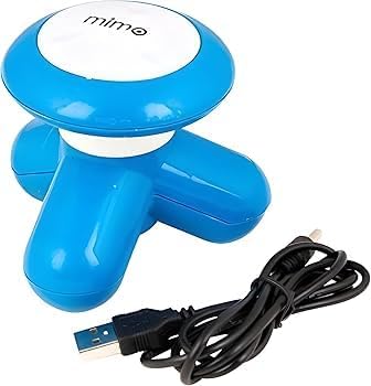 Electric Mini Full Body Vibration Massager Mimo Mini Vibration Full Body Massager Slimming Body Massager For Pain Relief With USB Port, Multicolour
