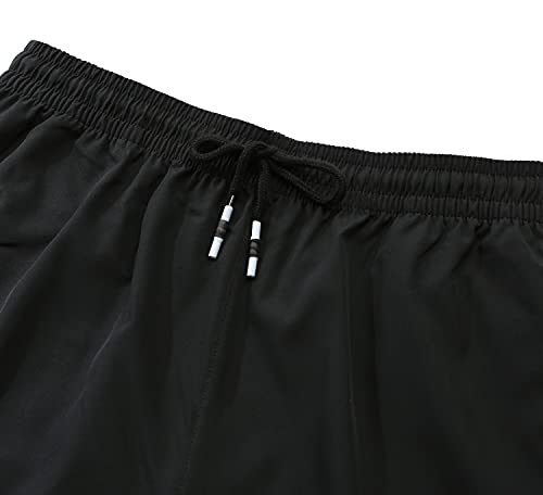 Ampeo Men's Swim Trunks Quick Dry Board Shorts Beach Bathing Suits Athletic Shorts,Dark Blue,2Xl #TOP3