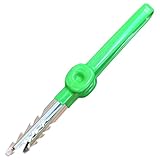 Gardening Tweezers for Planting Seeds, Plant Tweezers 7.5" Stainless Steel Sawtooth Garden with Non-Slip Grip Handheld Professional Garden Tools for Planting Seeds, Plant
