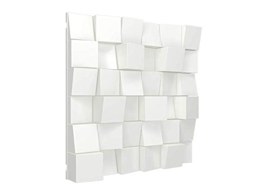 Vicoustic Multifuser Wood Sound Diffuser - Size 36, White Matte