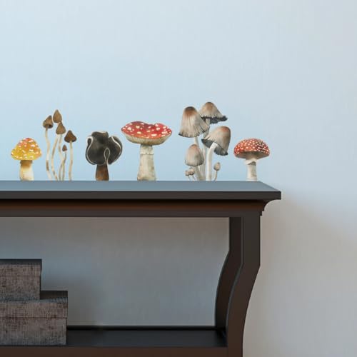 Vinilos decorativos de set de 12 con tema bosque miniatura 5