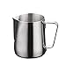 Produktbild Bodbii Edelstahl-Kaffee Aufschäumen Pitcher Ziehen Blumen Cup Cappuccino Kaffee-Milch-Becher Milchaufschäumer Kunst