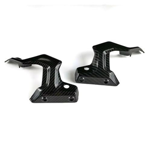 Capot de carénage support de phare avant carbone Yamaha MT07 look motard - 6