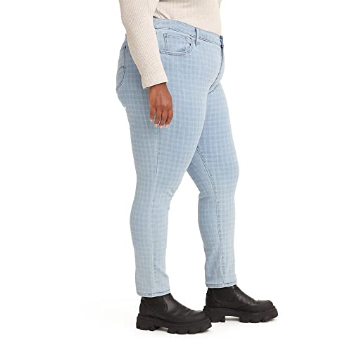Levi's Women's Plus-Size 721 High Rise Skinny Jeans, Lapis Spree - Light Indigo, (US 22) 38 Regular - image 2