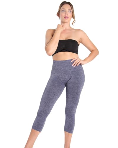 Image of SlimMe High Waisted Shapewear Leggings, Tummy Control Compression