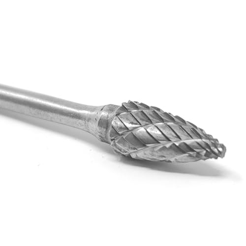 Fresa SG-51 Carburo de Doble Corte 1/4" x 1/2" miniatura 2