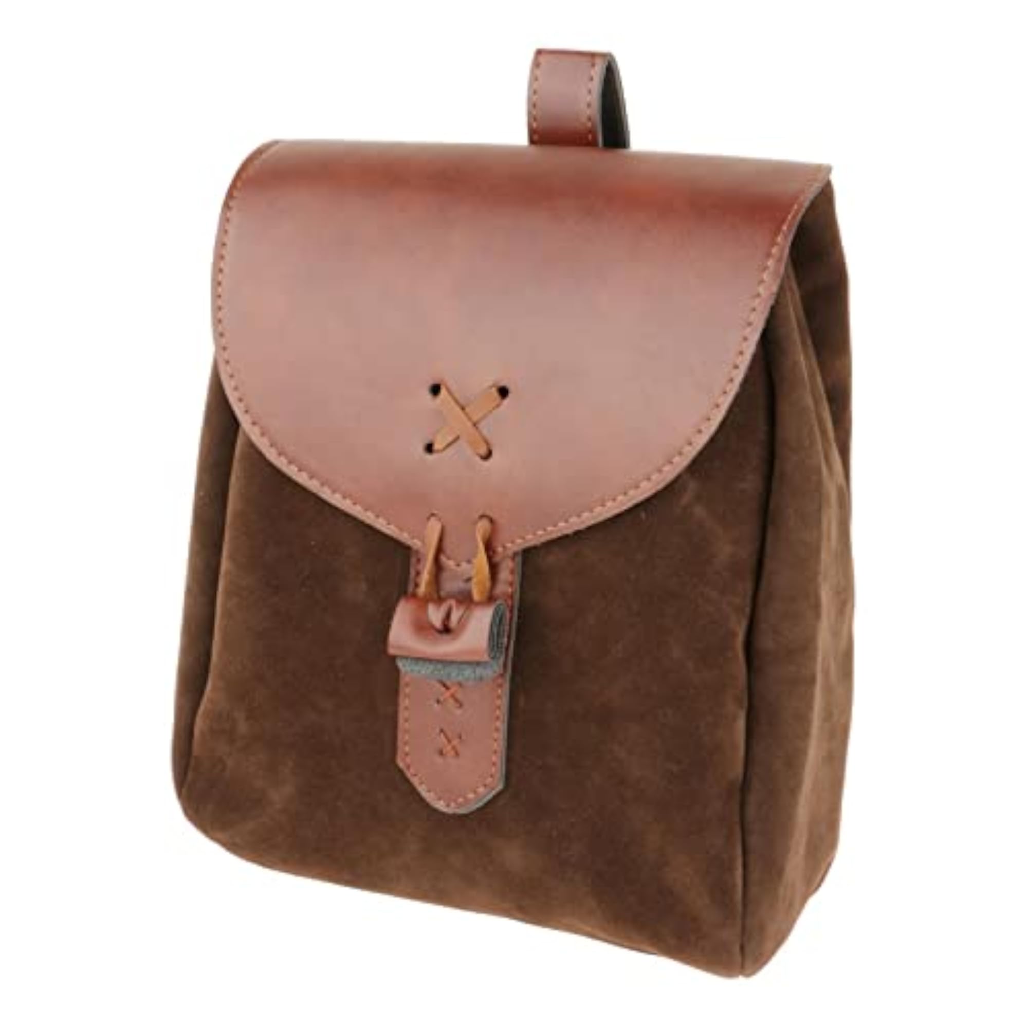 Retro Pouch Bag Style Backpack with Pockets