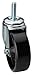 Swivel Stem Caster, Polyolfn, 5 in, 300 lb.