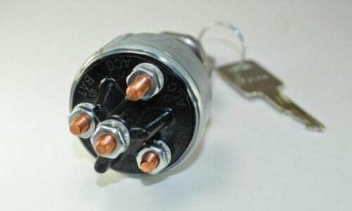 New POLLAK Professional High Quality Replacement Ignition Switch Standard With Spring Return Acc P31-527 Fits Acc Heavy Duty Diesel Engine Glow Plug warming 4-Position Pollak 31-527 for Universal