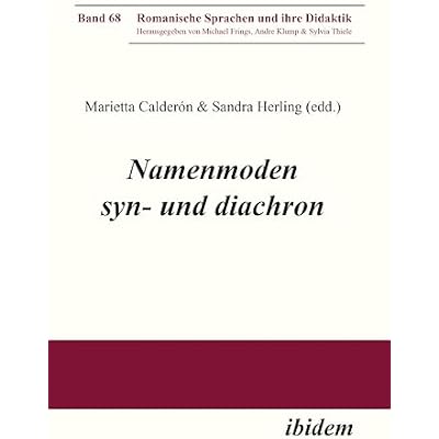 Namenmoden syn- und diachron