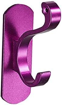 Purple Wall Hook, Punch Free Aluminium Coat and Towel Hanger for Room image 5